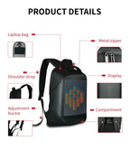 "The Lumina" LED Smart Backpack (Midnight Black)