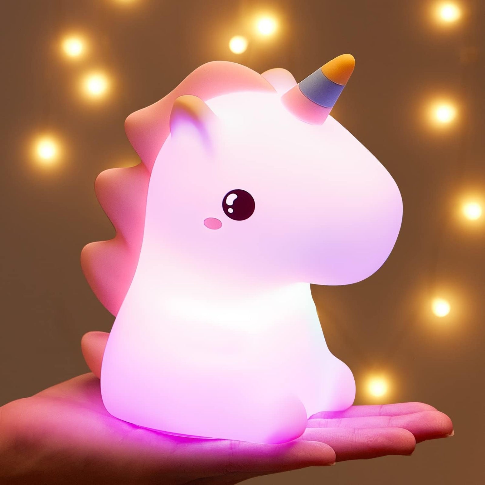 Magical Unicorn LED Night Light – Soft & Color-Changing Bedside Lamp