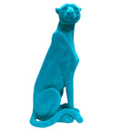 Luxe Velvet Panthera Statue: Stealth Edition