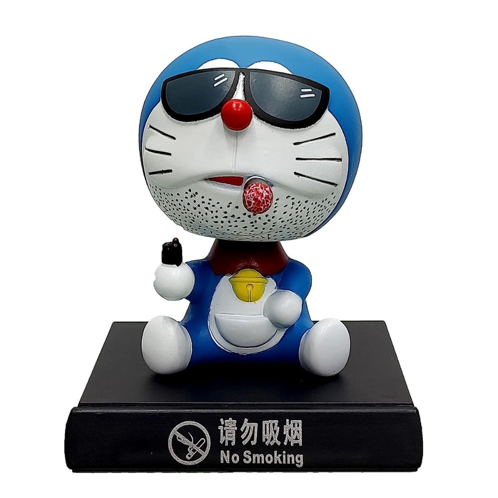 Cool Doraemon Bobblehead – No Smoking Funny Edition