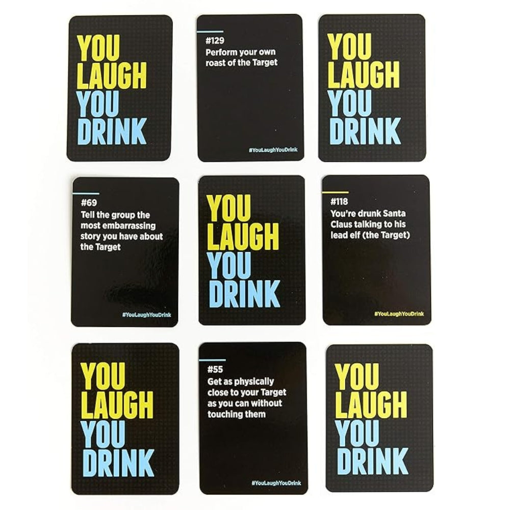 You Laugh You Drink – Hilarious Adult Party Card Game