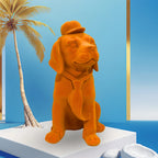"The Gentleman" Velvet Dog (Sunset Orange)
