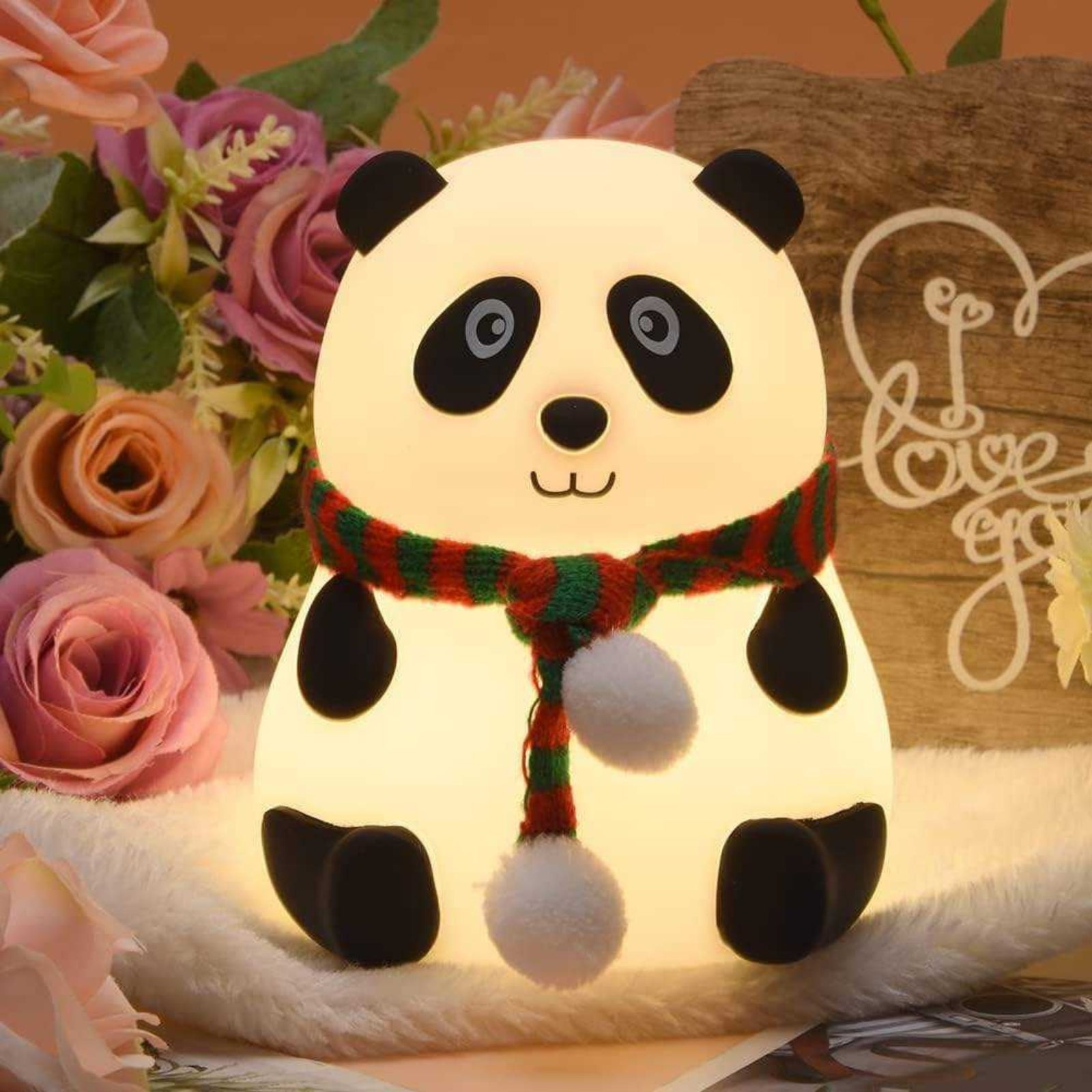 Glowing Panda LED Night Light – Perfect Gift & Home Décor