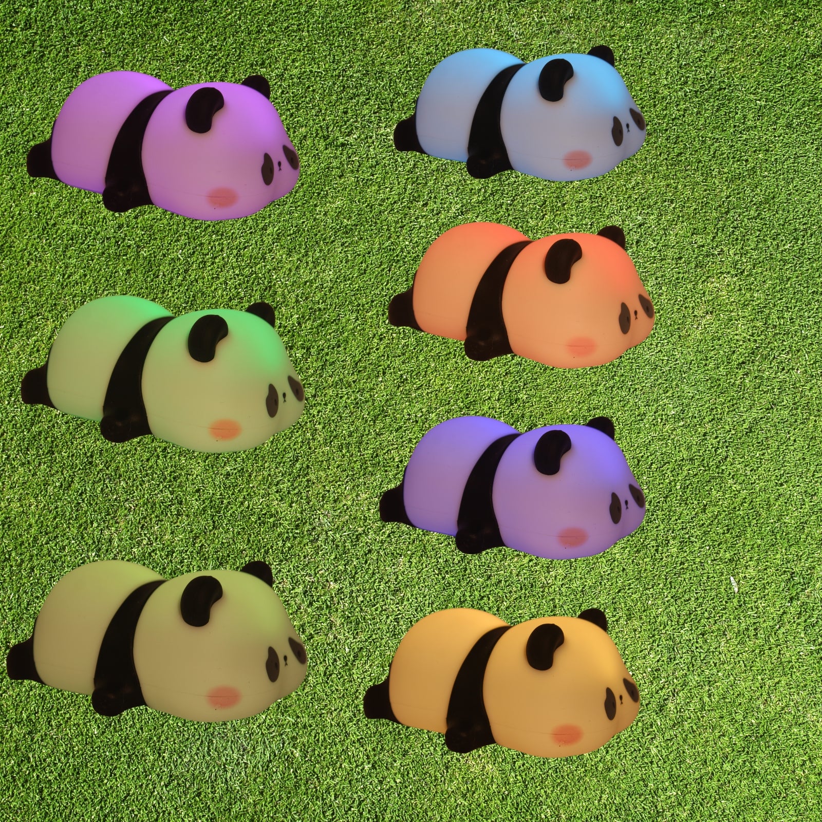 Adorable Lazy Panda LED Night Light