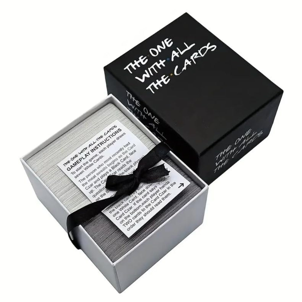 The One With All The Cards – Funny Adult Party Game Inspired by Friends