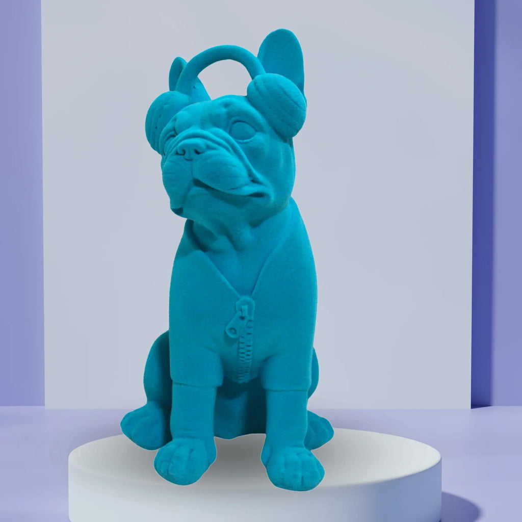 "The Trendsetter" Velvet Frenchie (Turquoise)