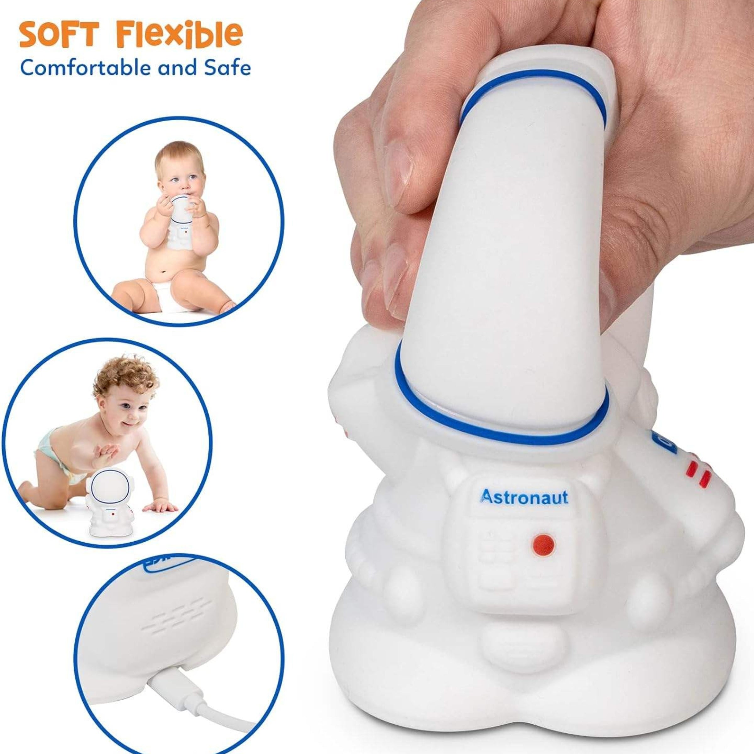 Astronaut LED Night Light – Soft Glow Space-Themed Lamp