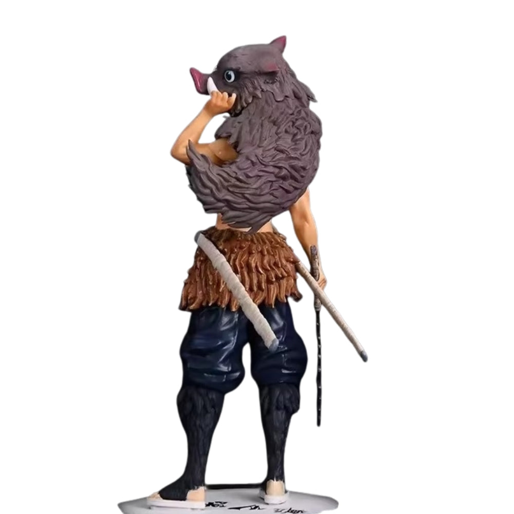Inosuke Hashibira Action Figure – Demon Slayer Boar Head Warrior Collectible