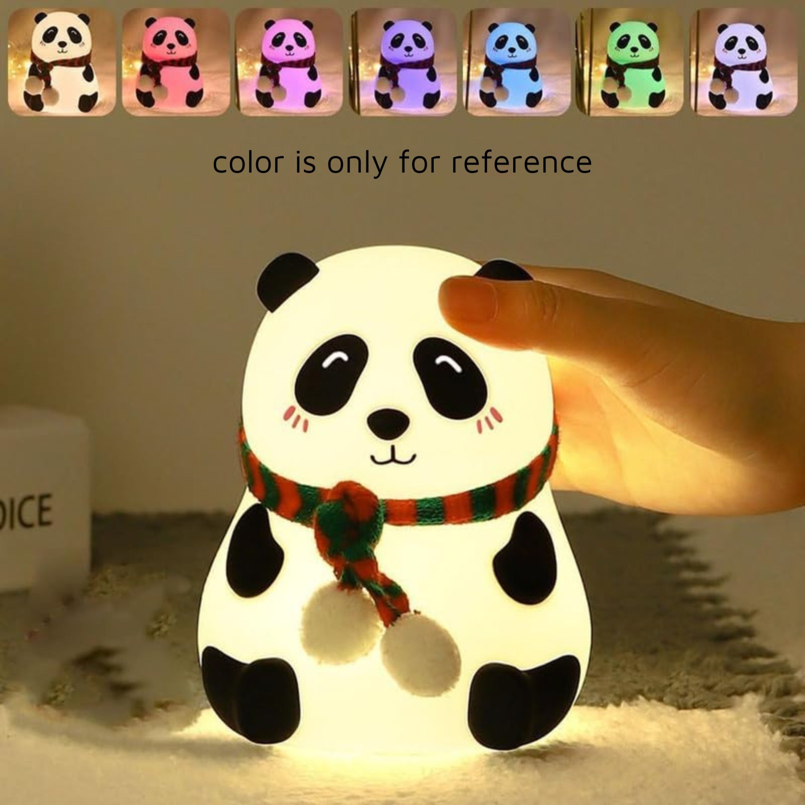 Glowing Panda LED Night Light – Perfect Gift & Home Décor