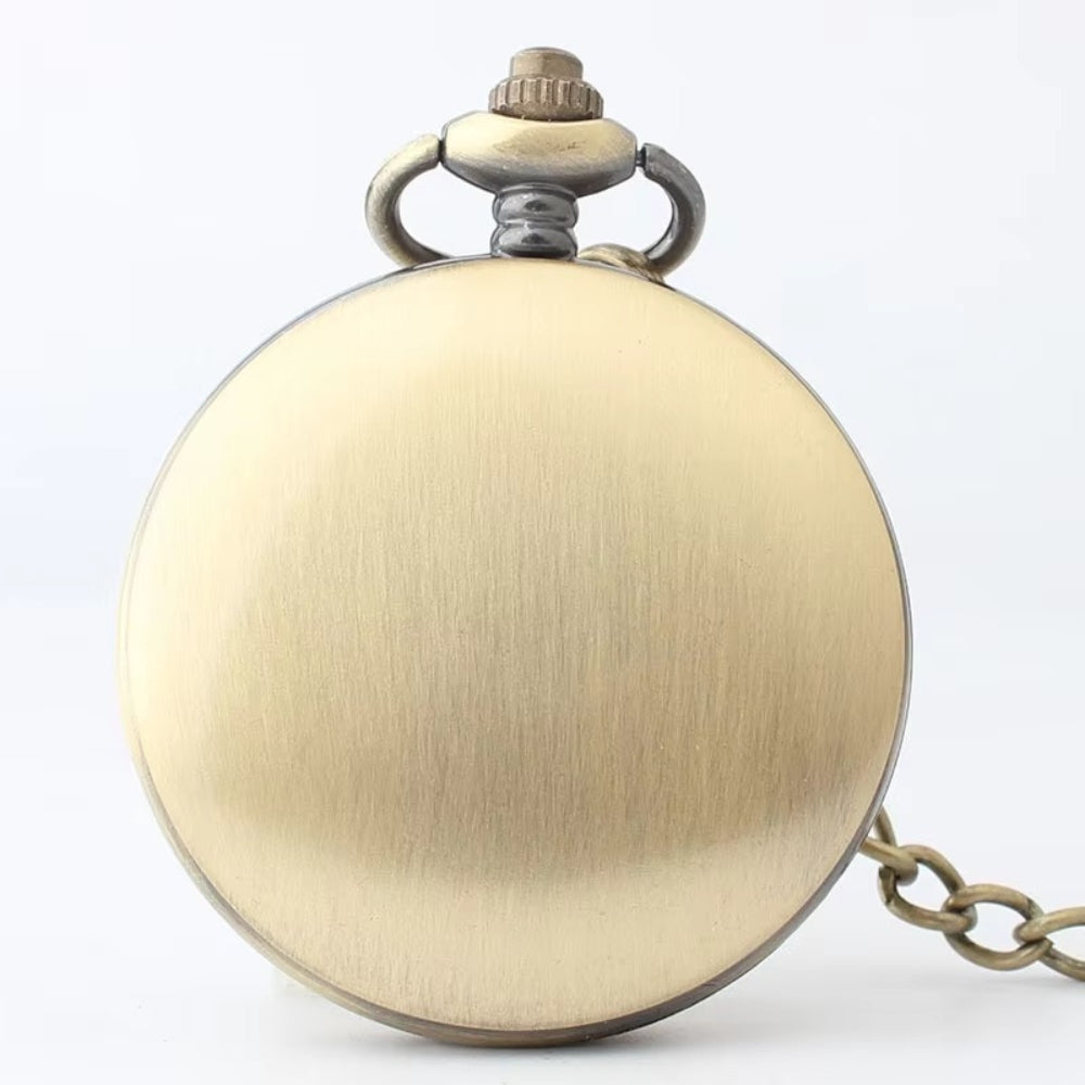 The Greatest Grandpa Vintage Pocket Watch Keychain