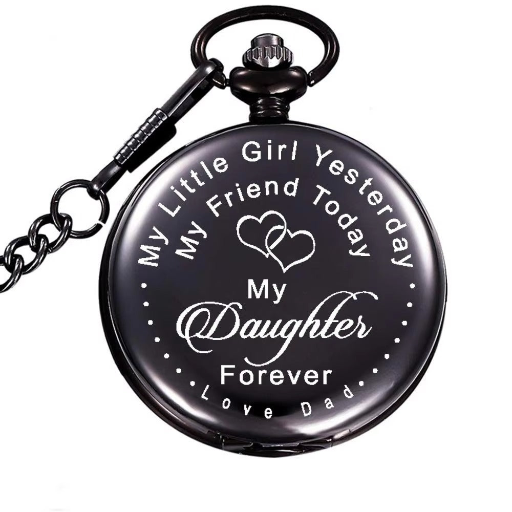 To My Daughter – Timeless Pocket Watch from Dad