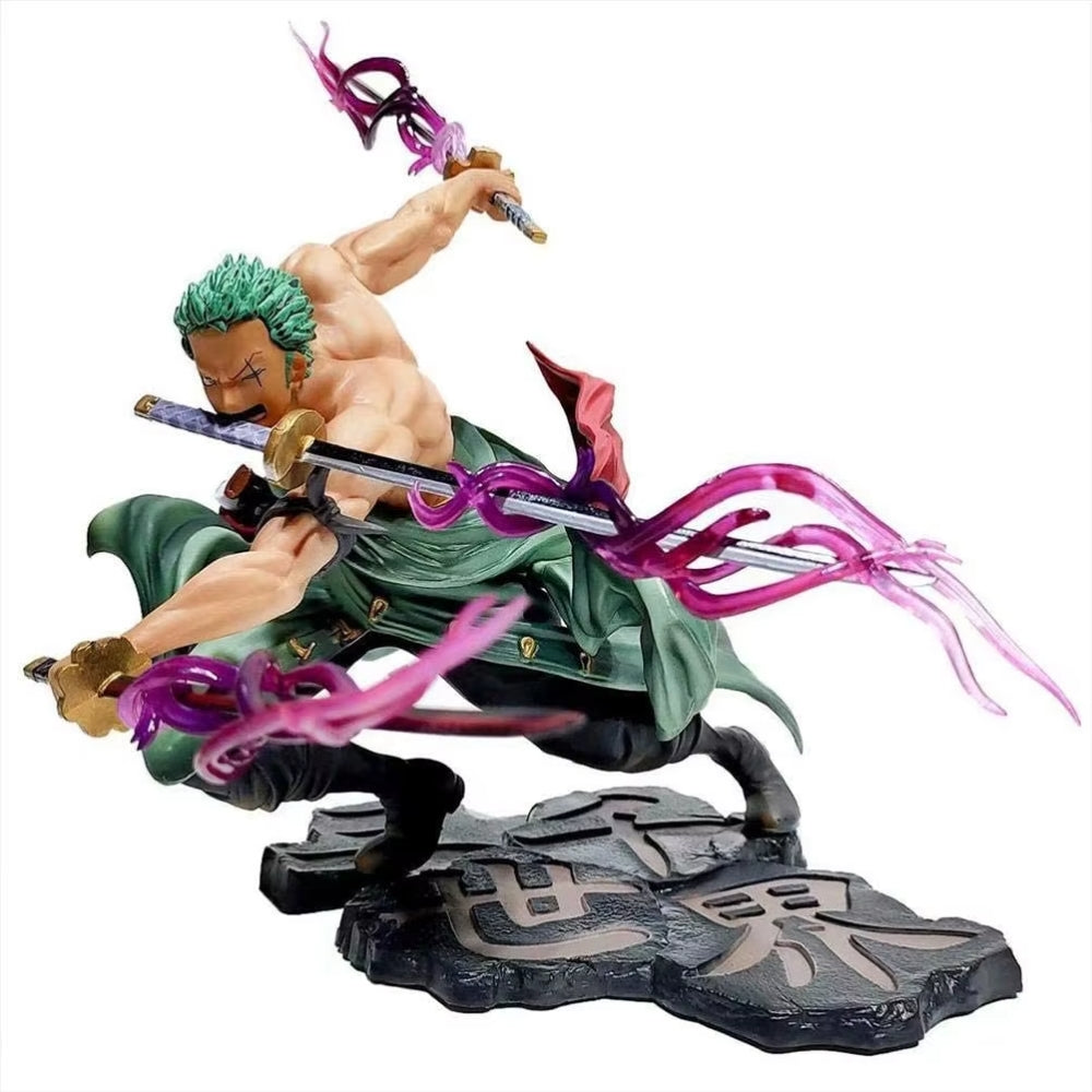 Roronoa Zoro Three-Sword Style Figure – One Piece Anime Collectible