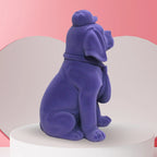 Velvet Gentleman Dog Figurine
