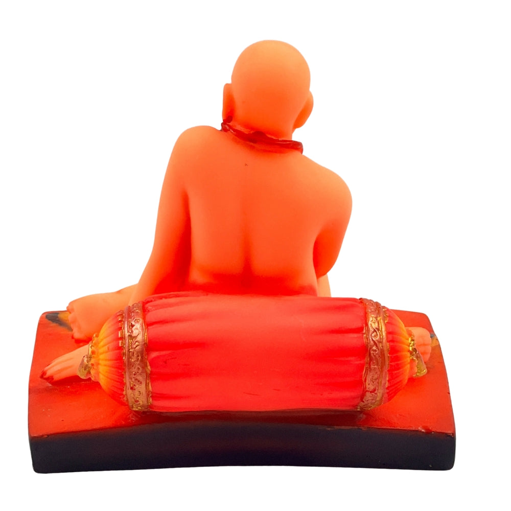 Swami Samarth Mini Idol – 4.5 Inch Spiritual Statue for Car Dashboard, Home & Office