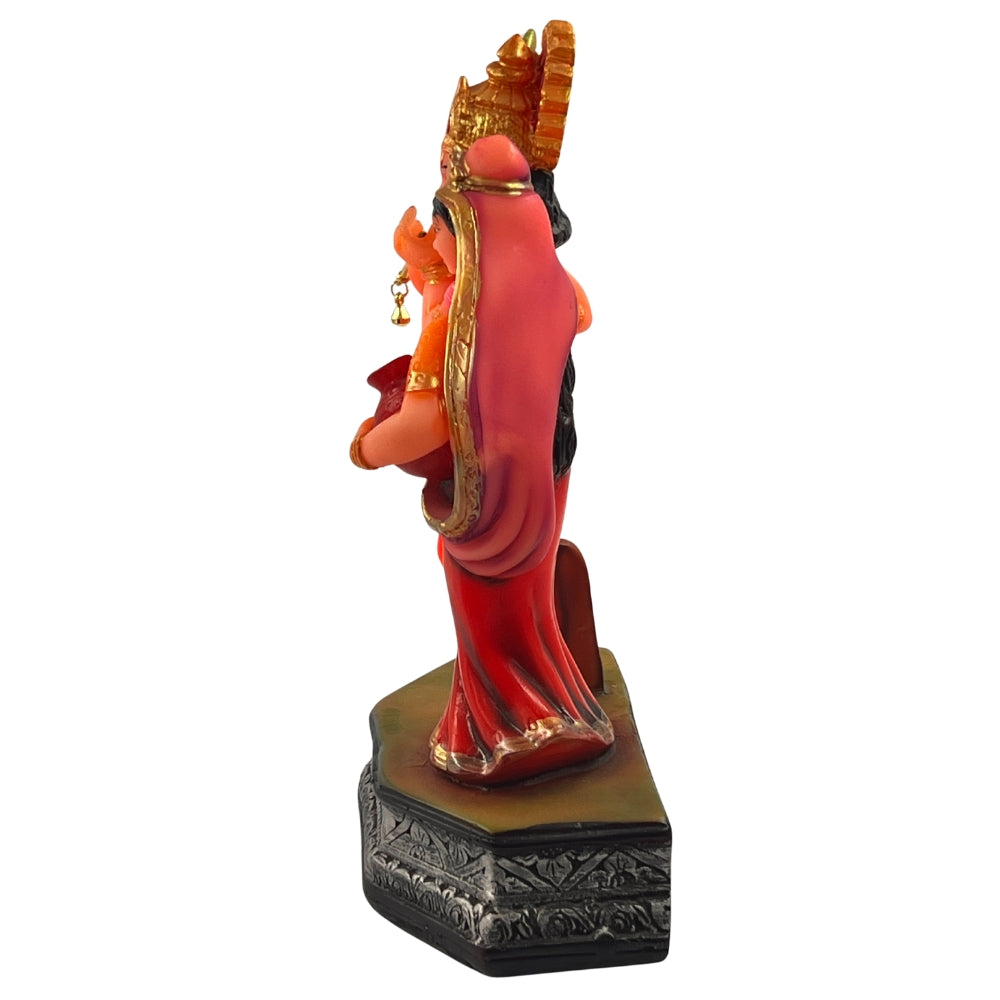 Radha Krishna Standing Idol – 8.5 Inch Decorative Statue with Ornate Base