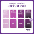 Let's Get Deep - Couples Card Game for Meaningful Conversations