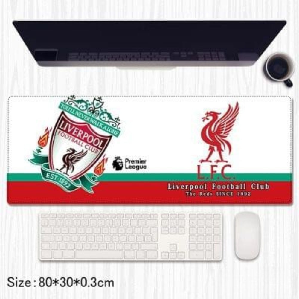 Liverpool FC Desk Pad – Official Premier League Mouse Mat (80×30 cm)
