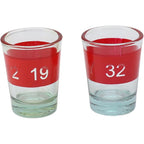 Premium Drinking Roulette  Set | Exciting Spin & Play Game with 16  Glasses & 2 Balls
