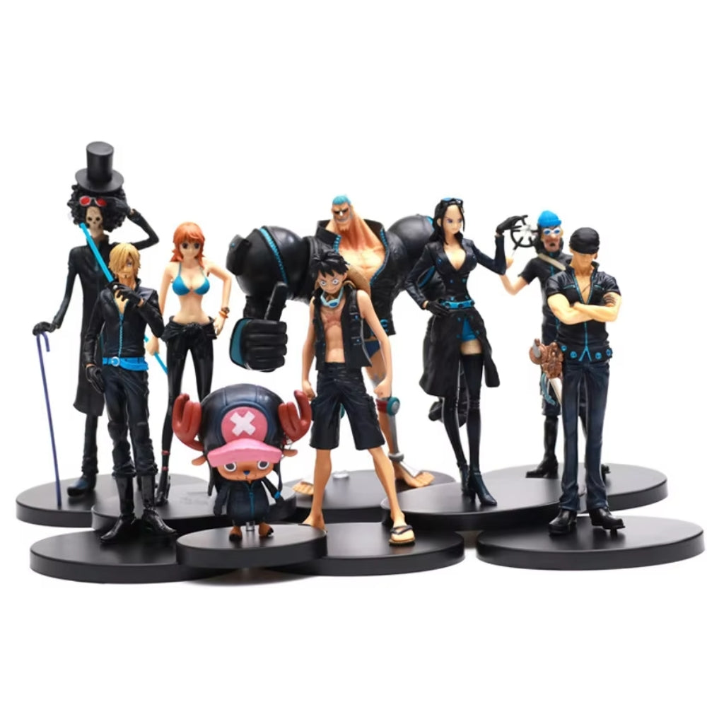 One Piece: Straw Hat Pirates - Black Edition (Set of 9)