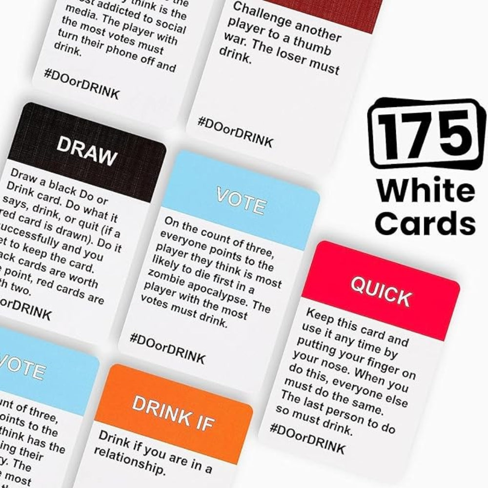 Do or Drink - Win or Blackout Party Game