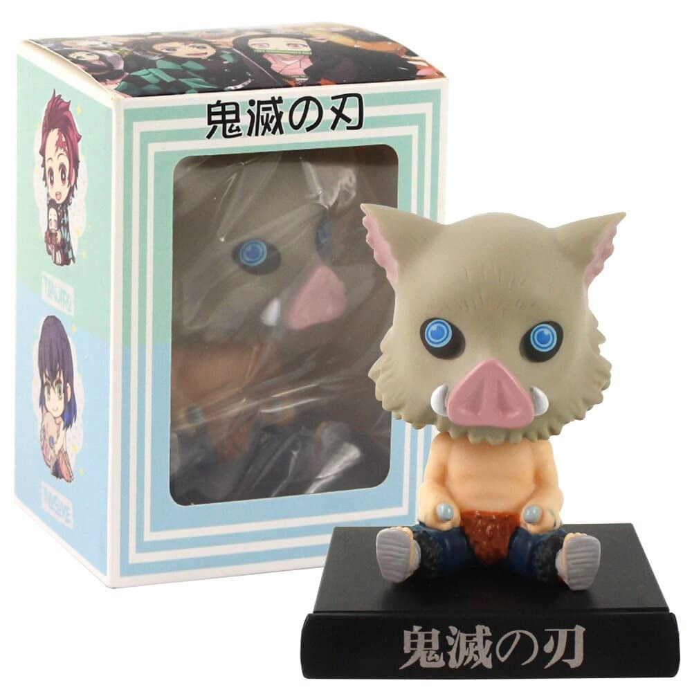 Inosuke Hashibira Bobblehead – Demon Slayer Anime Collectible