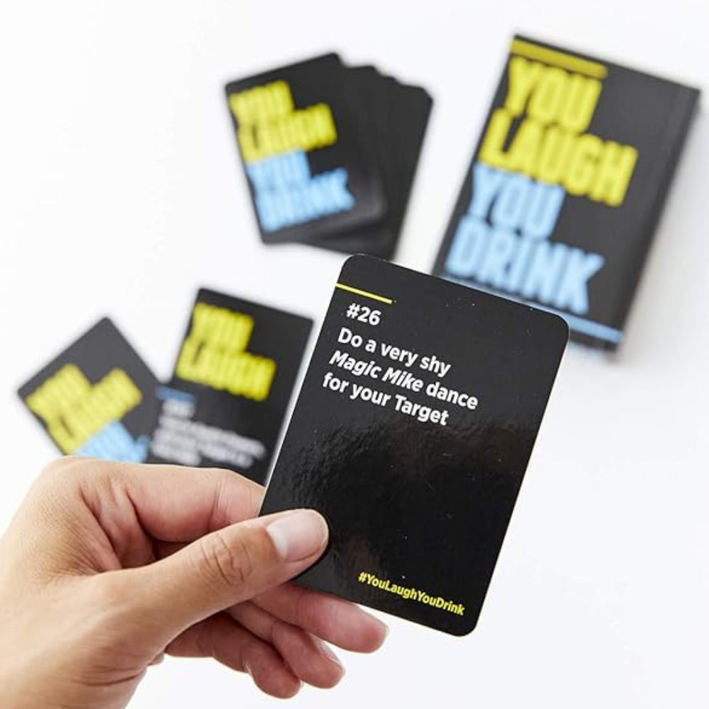 You Laugh You Drink – Hilarious Adult Party Card Game