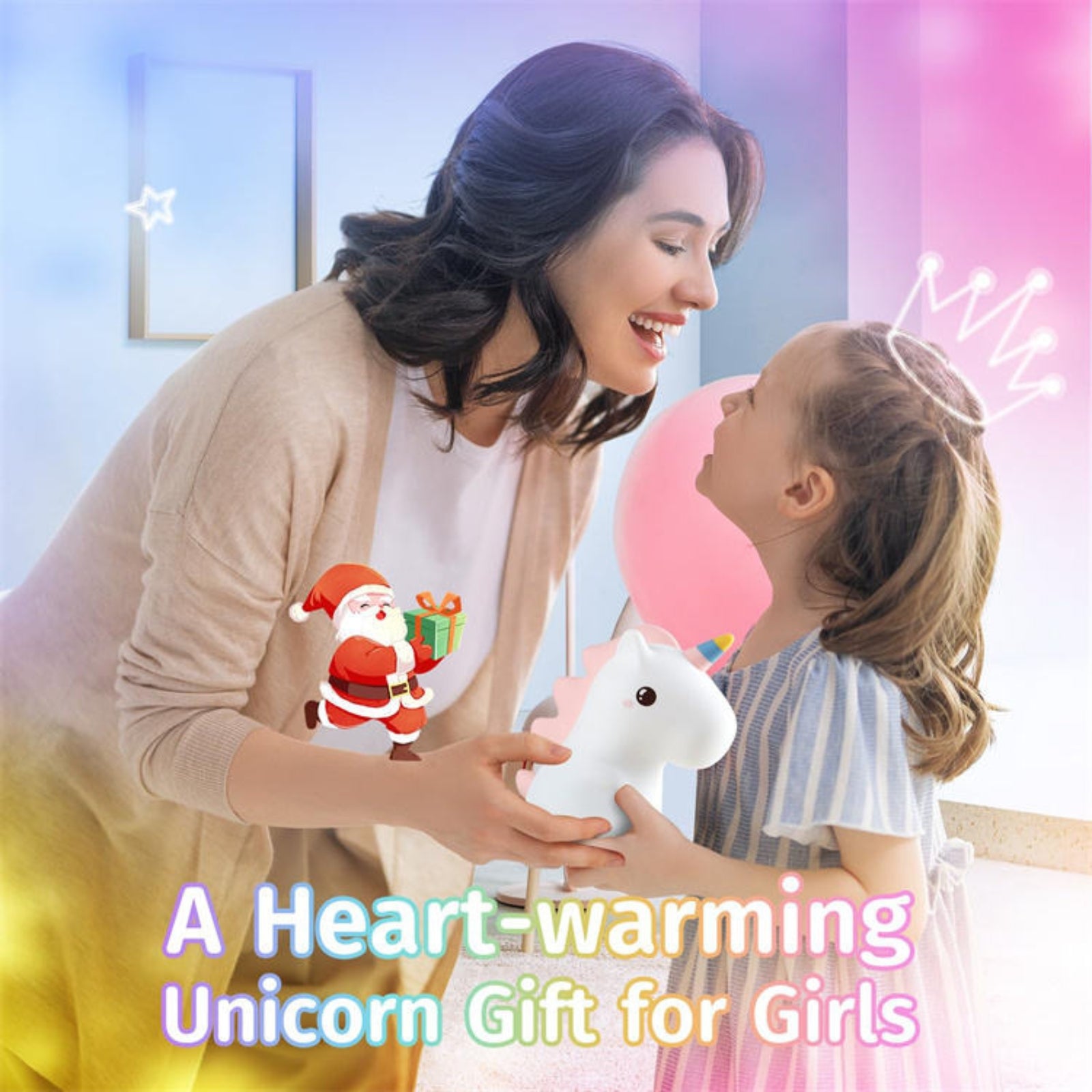 Magical Unicorn LED Night Light – Soft & Color-Changing Bedside Lamp