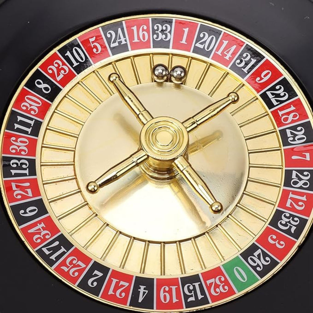 Premium Drinking Roulette  Set | Exciting Spin & Play Game with 16  Glasses & 2 Balls