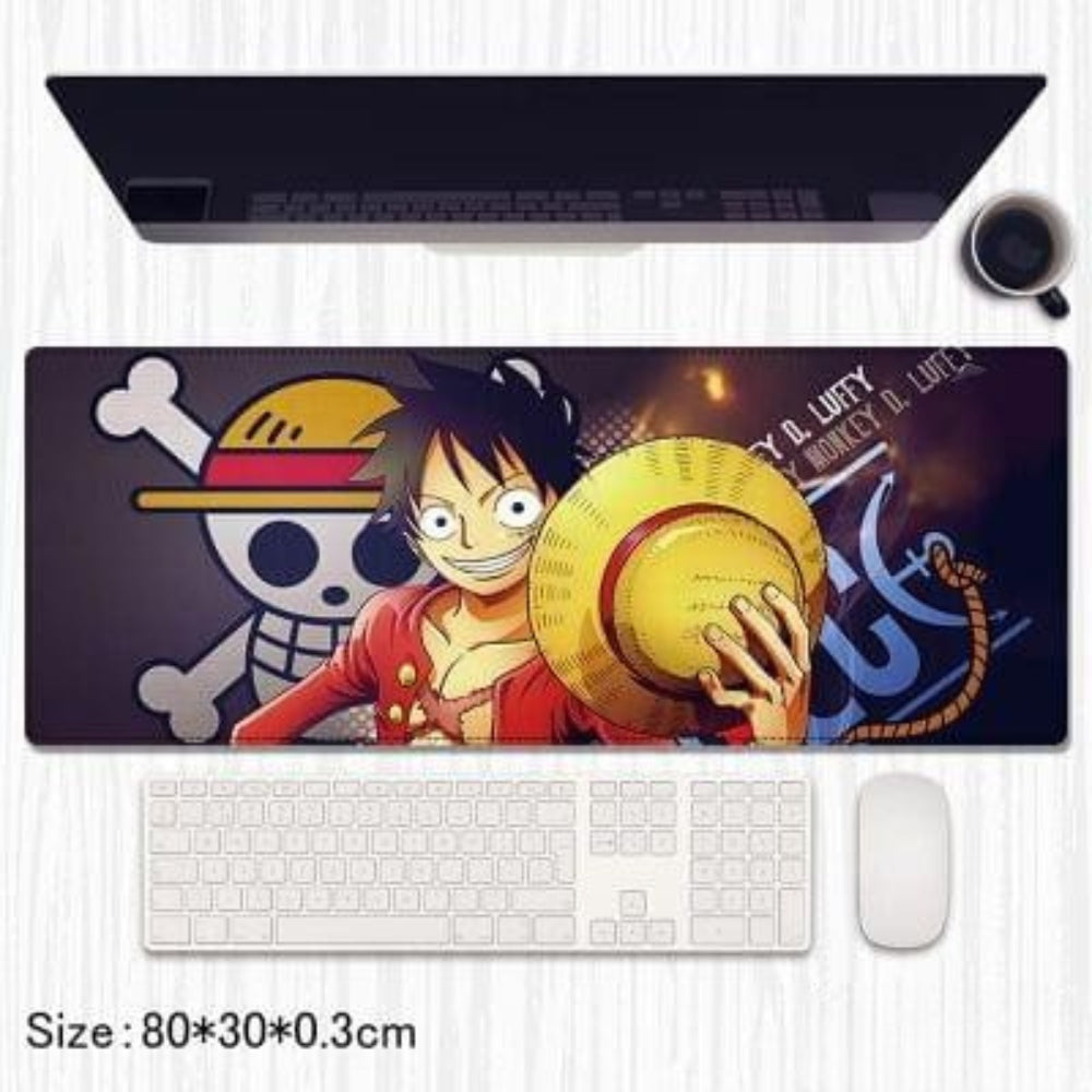 One Piece Luffy Anime Gaming Desk Mat - 80x30 cm