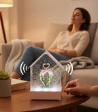 "Flamingo Love" Musical Decor Globe