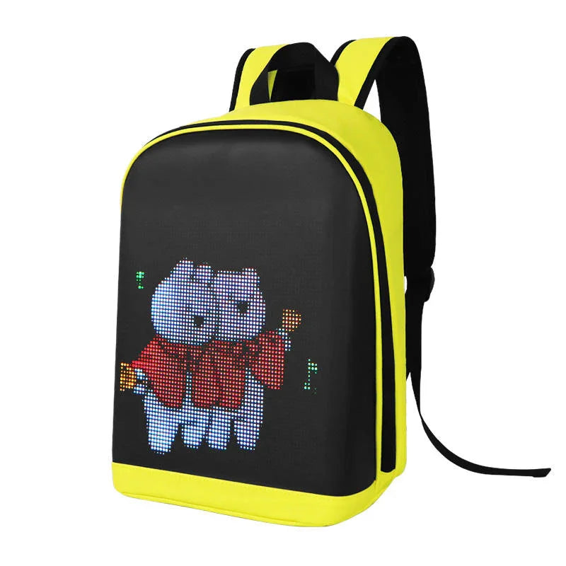 "The Lumina" LED Smart Backpack (Neon Yellow)