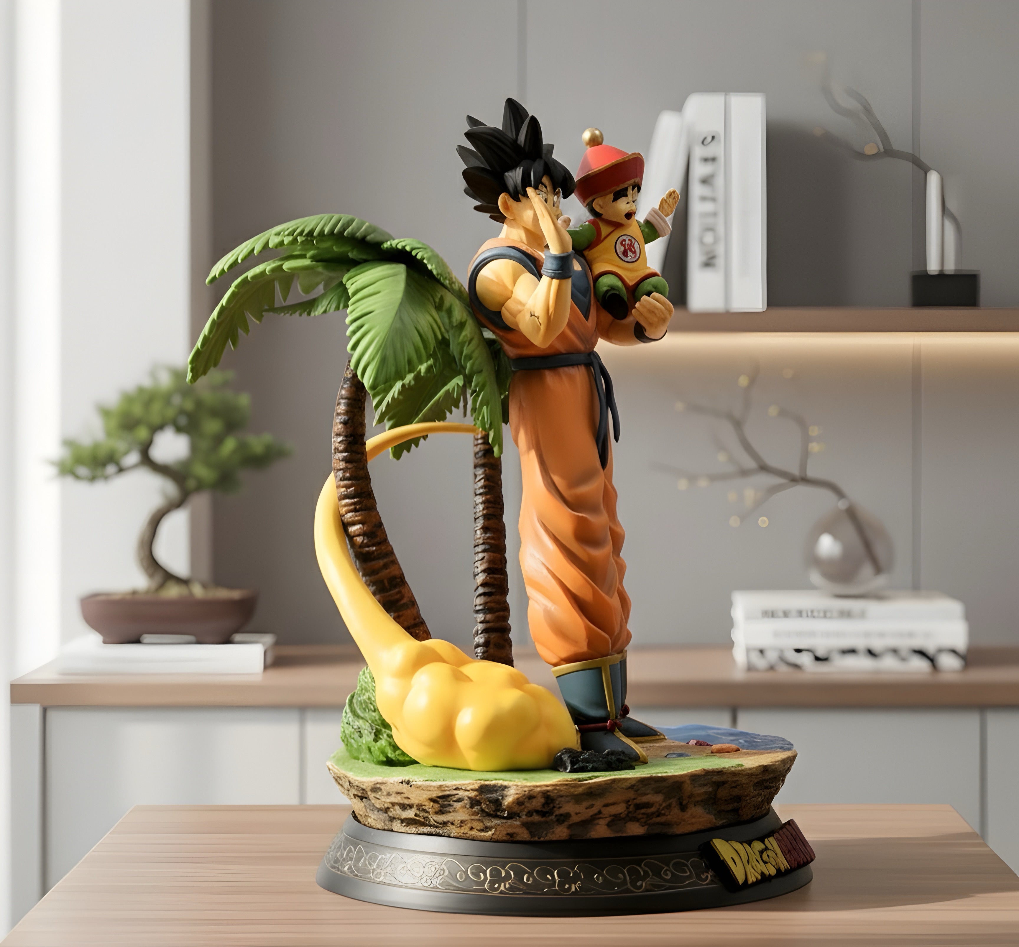 Dragon Ball Z Legendary Heritage Goku & Gohan Figure - 9 Inch Collector's Edition