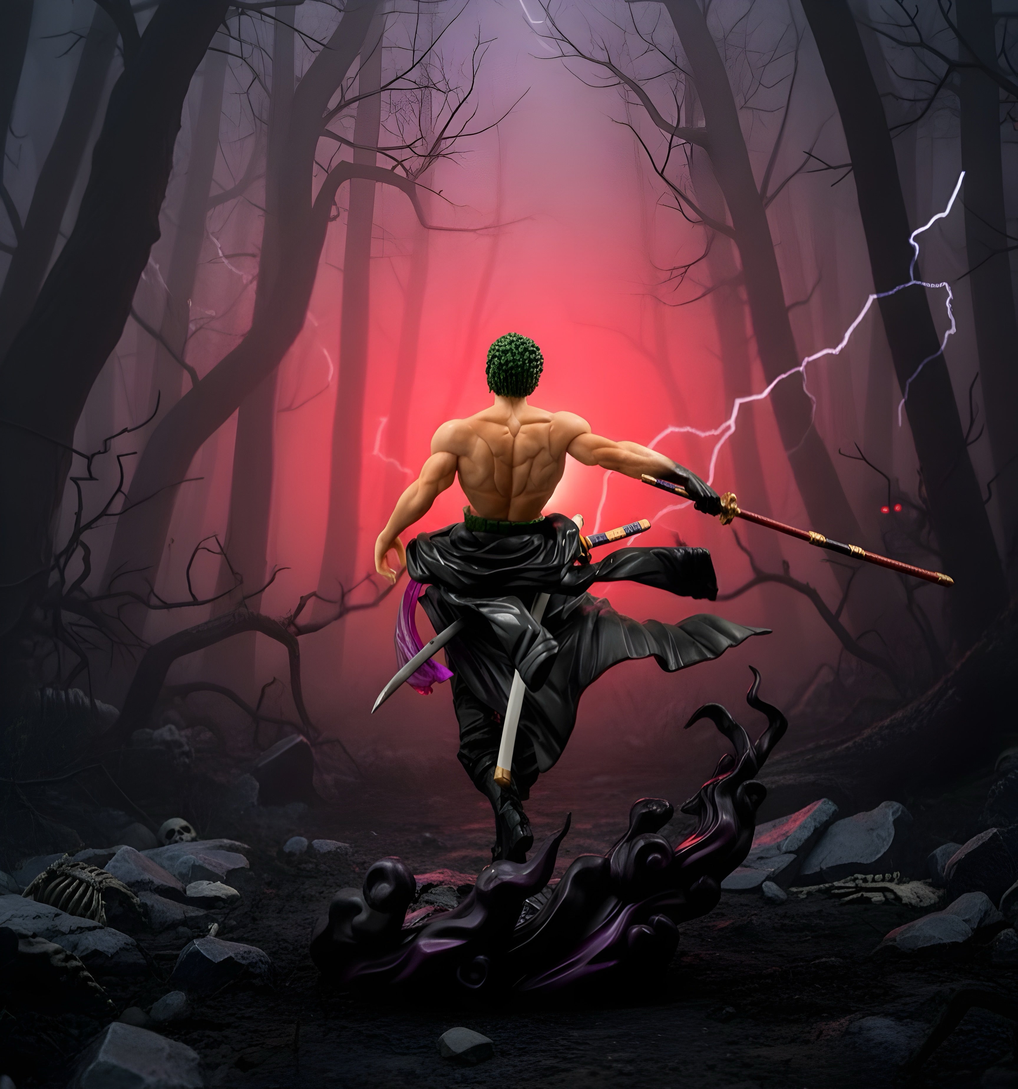 One Piece: Zoro - Combat Stance (20cm)