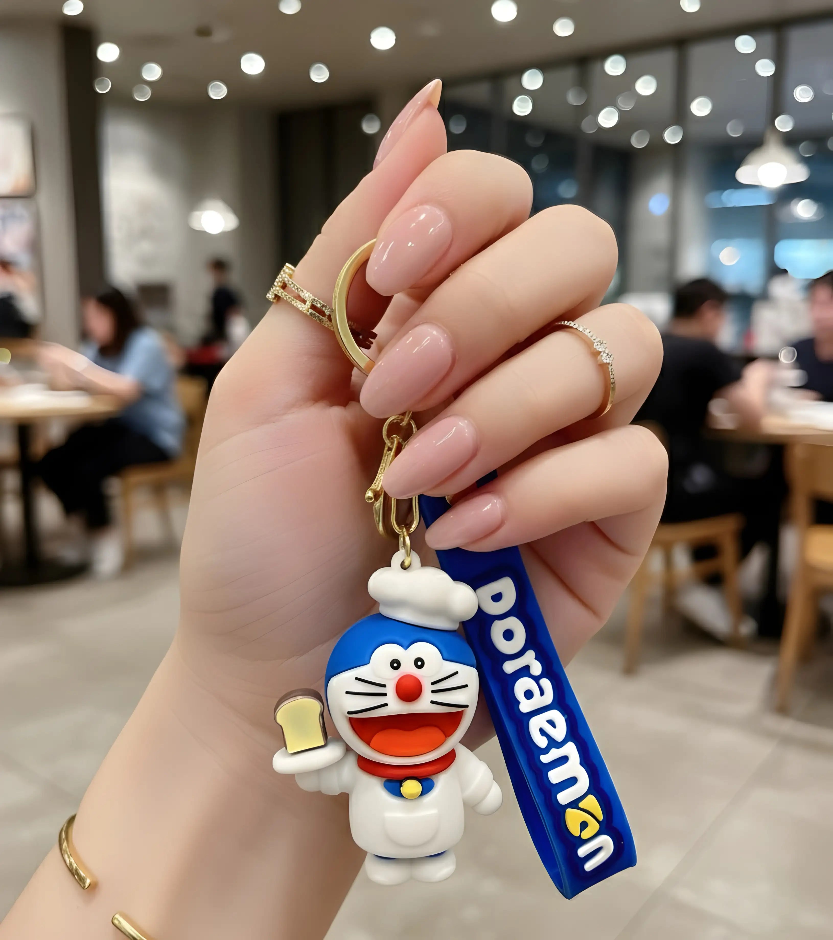 Doraemon: The Little Chef Silicone Keychain