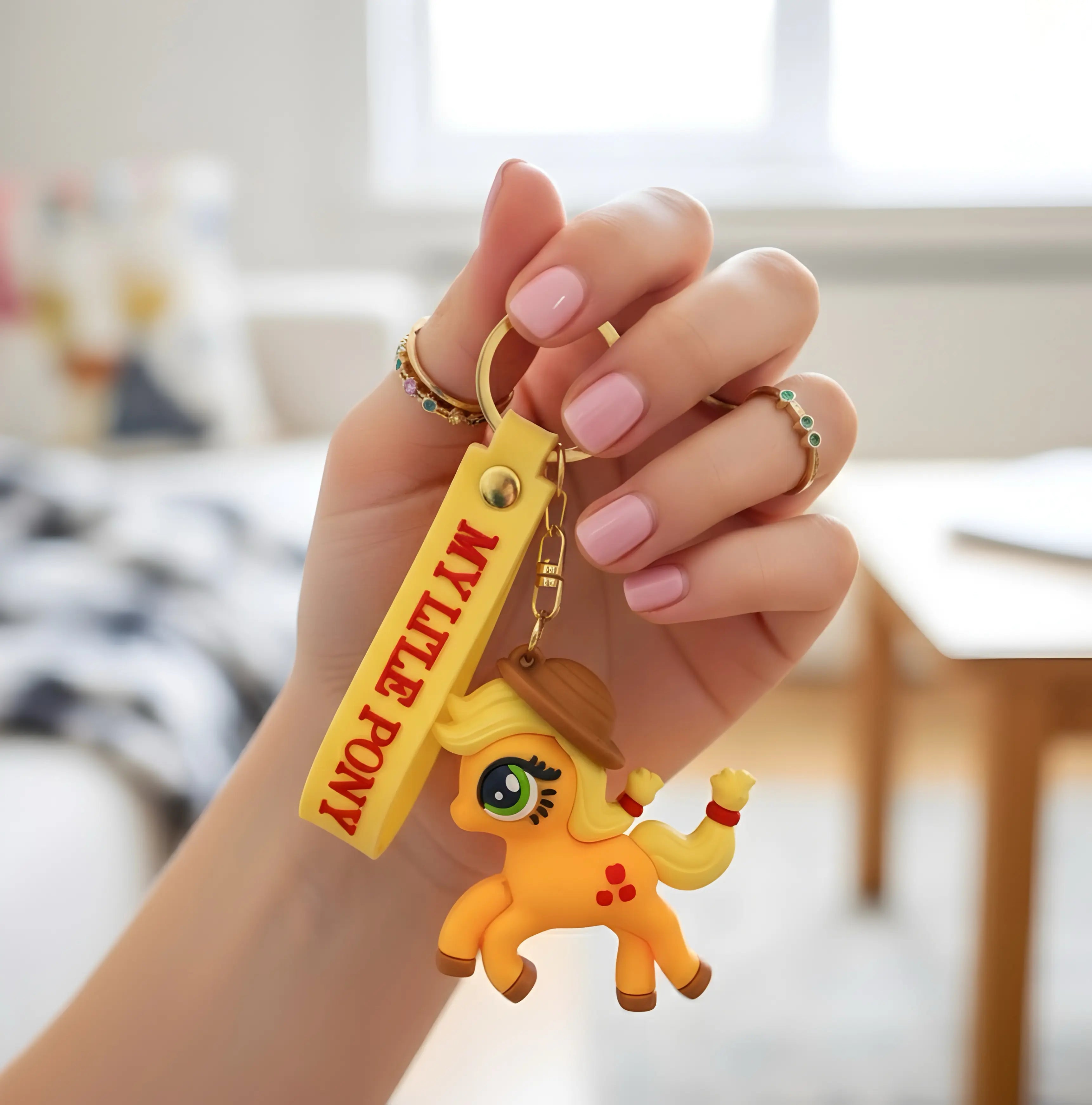 Applejack 'My Little Pony' Silicone Keychain