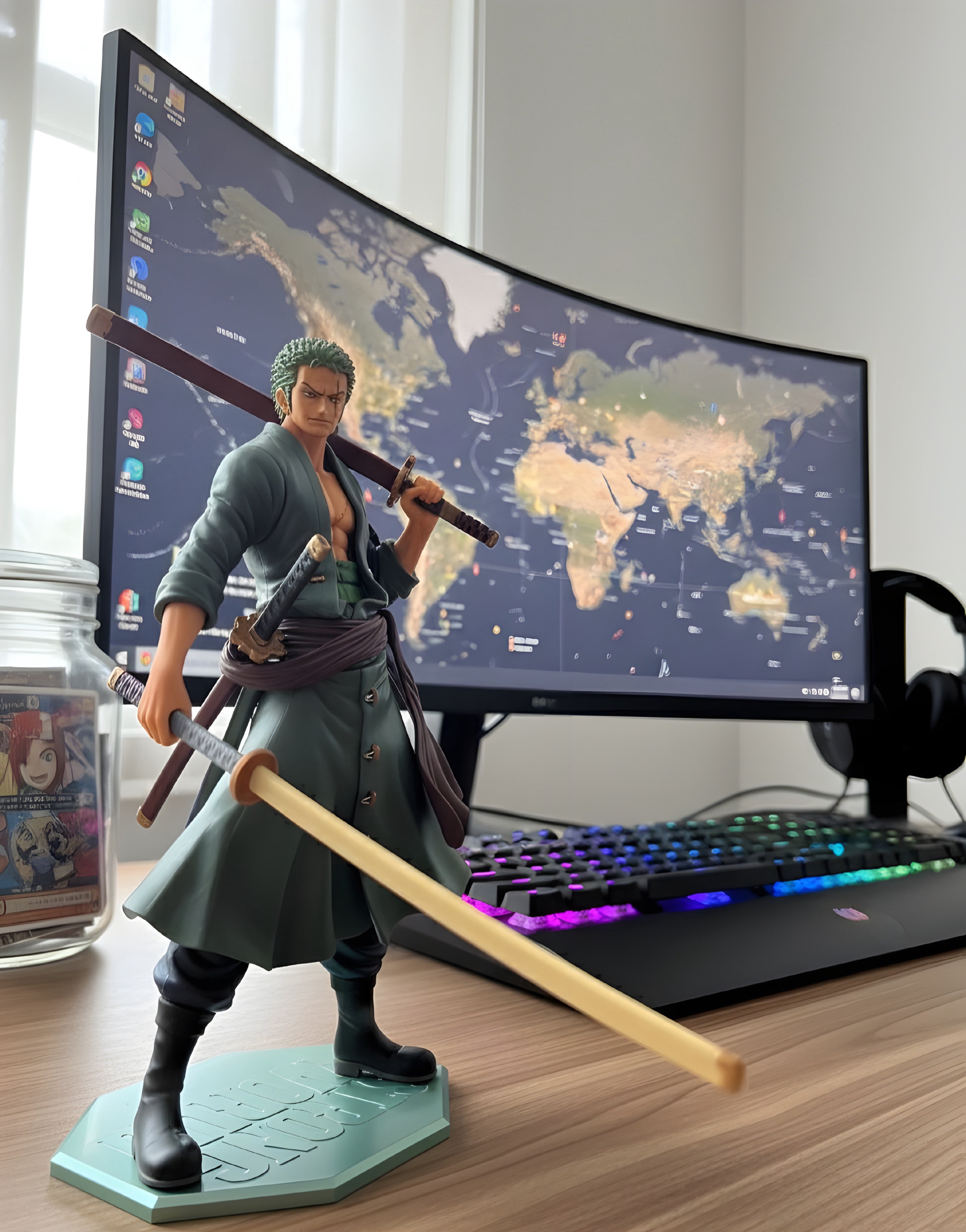 One Piece: Zoro - 3-Sword Style (23cm)