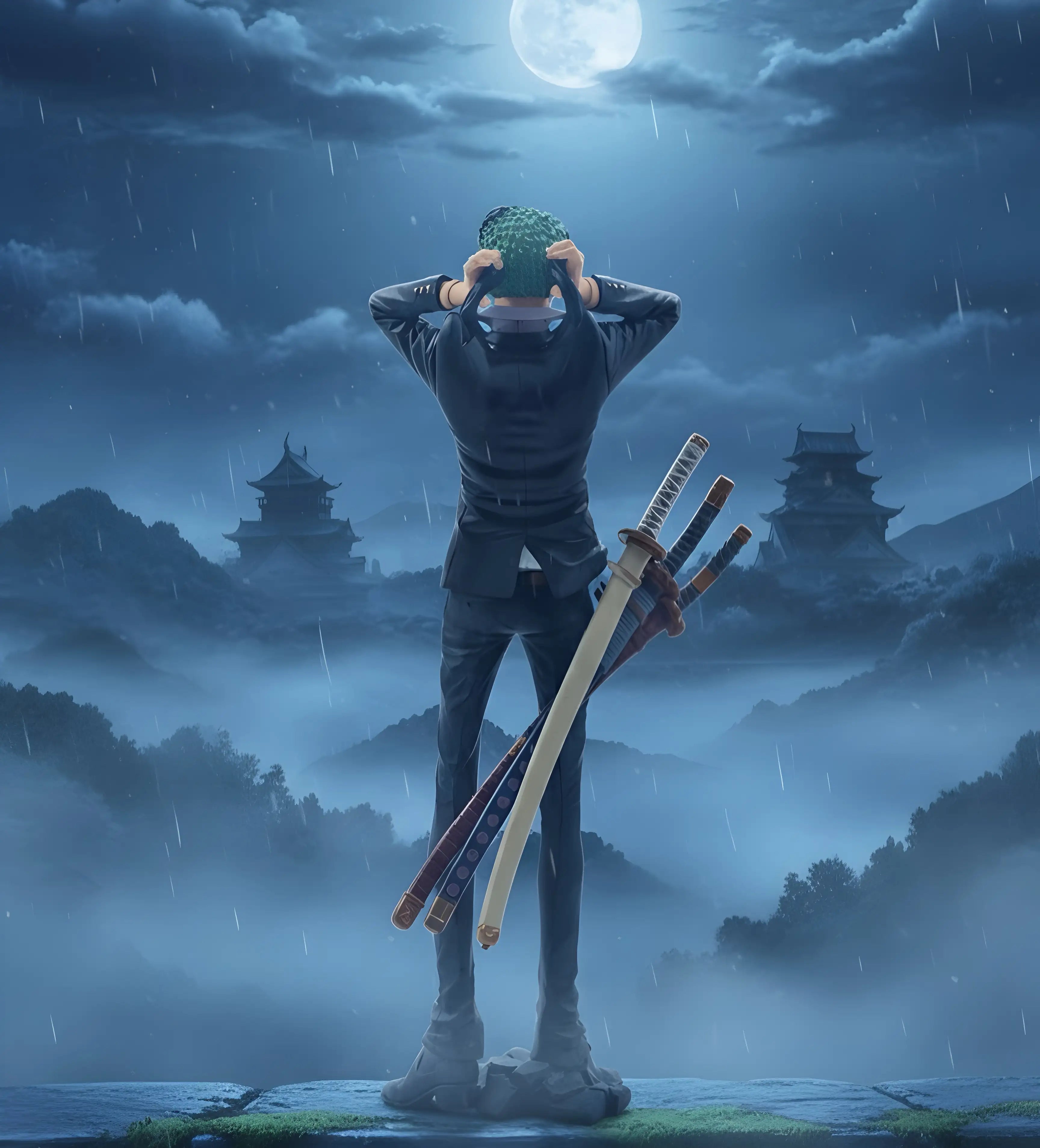 One Piece: Zoro - Black Suit (27cm)