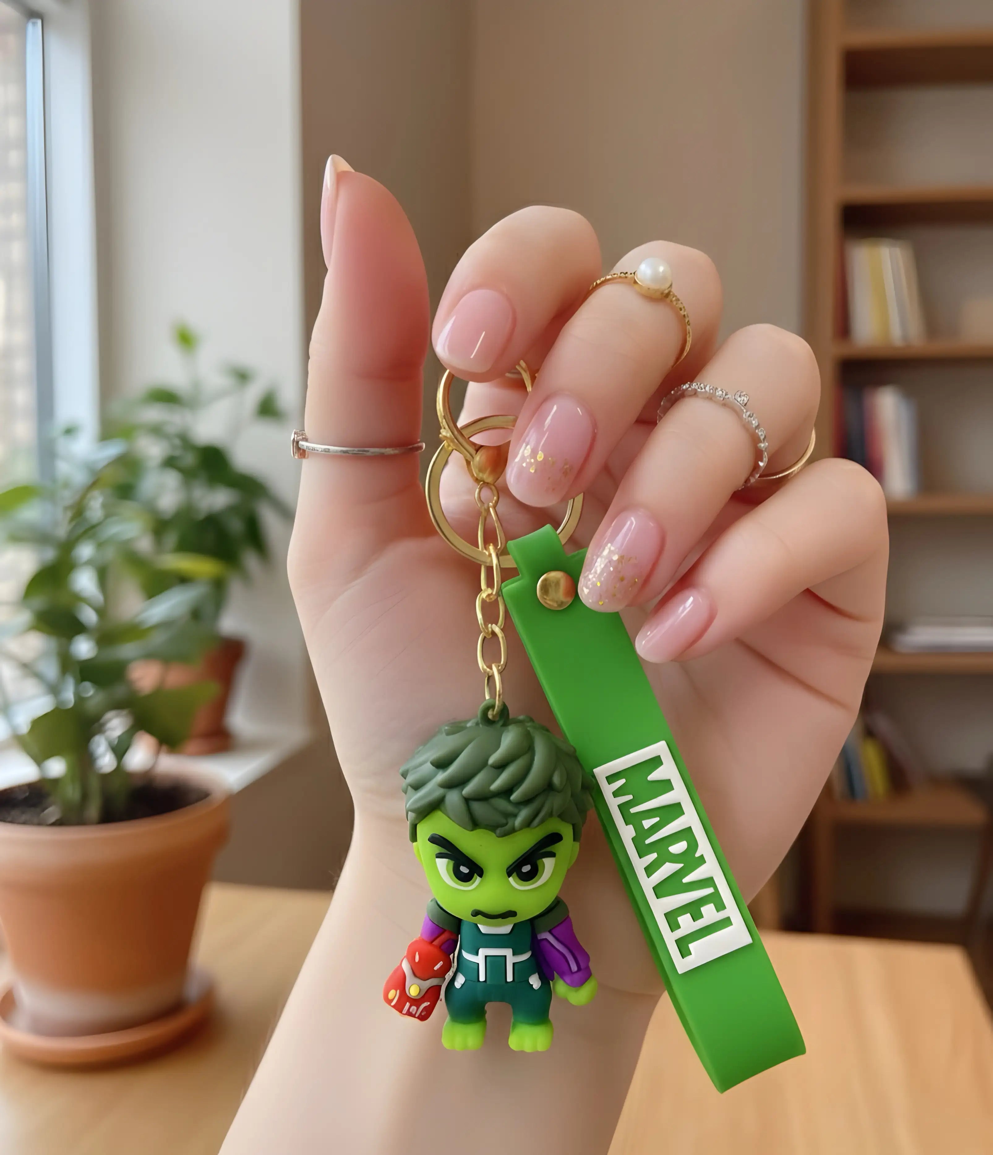The Incredible Hulk Chibi MARVEL Silicone Keyring