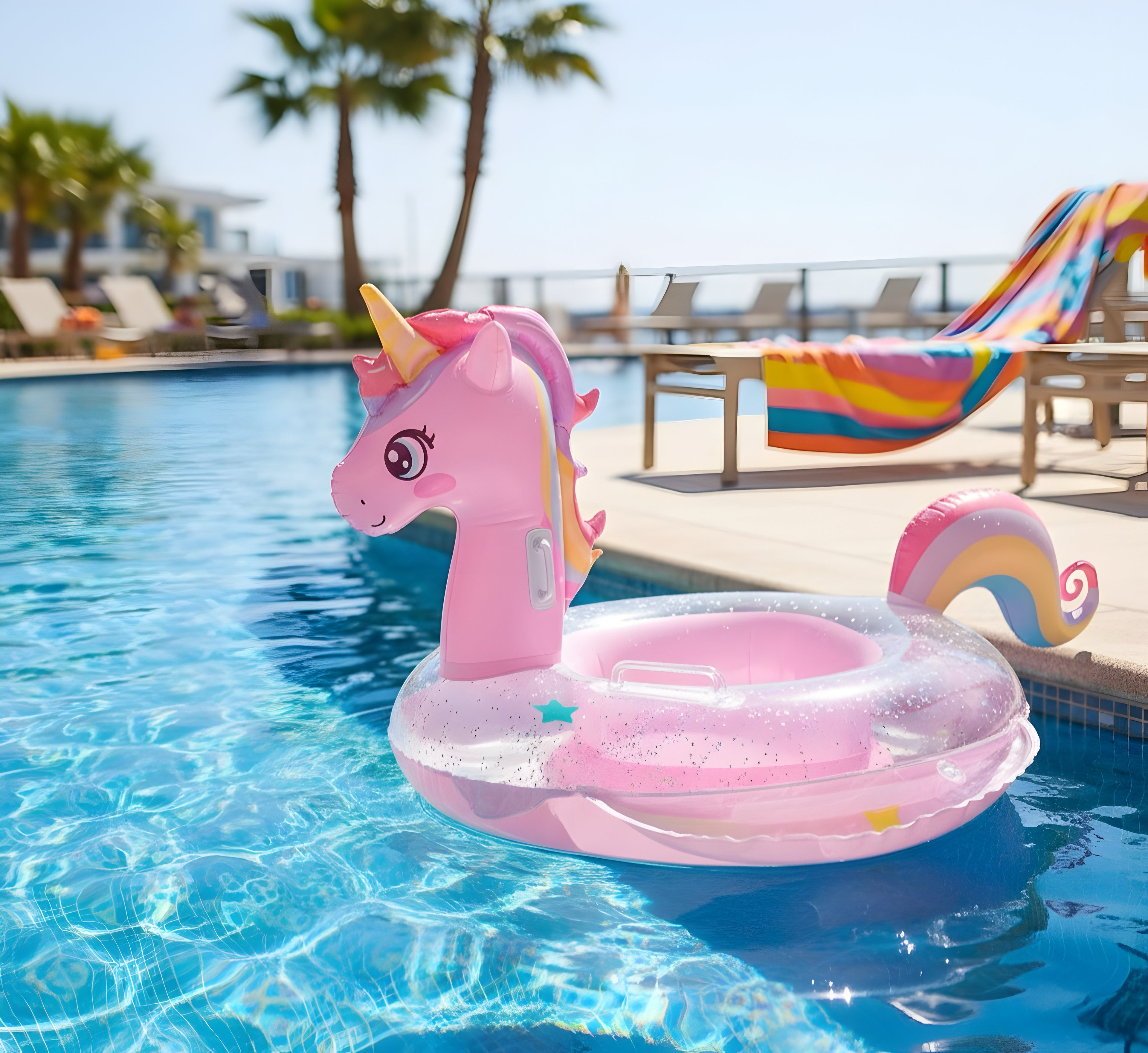 Magical Unicorn Kids Float – Sparkle, Splash & Fun