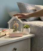 "Flamingo Love" Musical Decor Globe