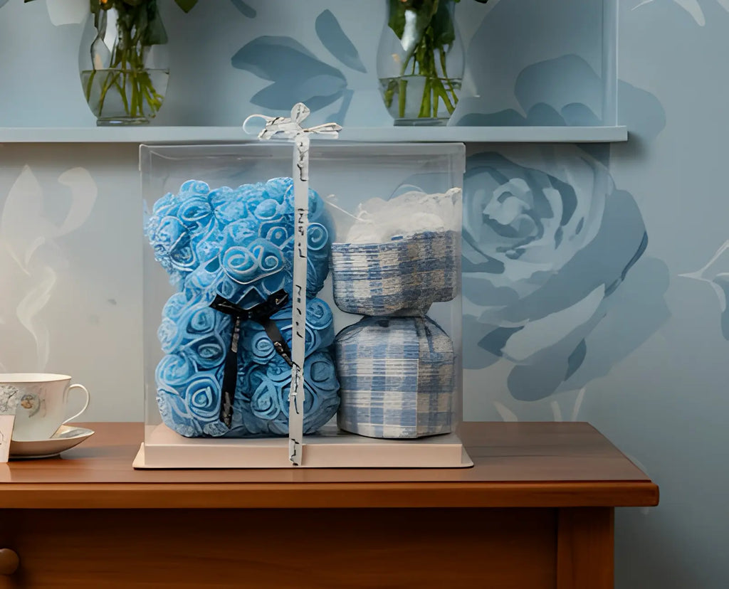 Sapphire Eternal Rose Hamper: Signature Edition