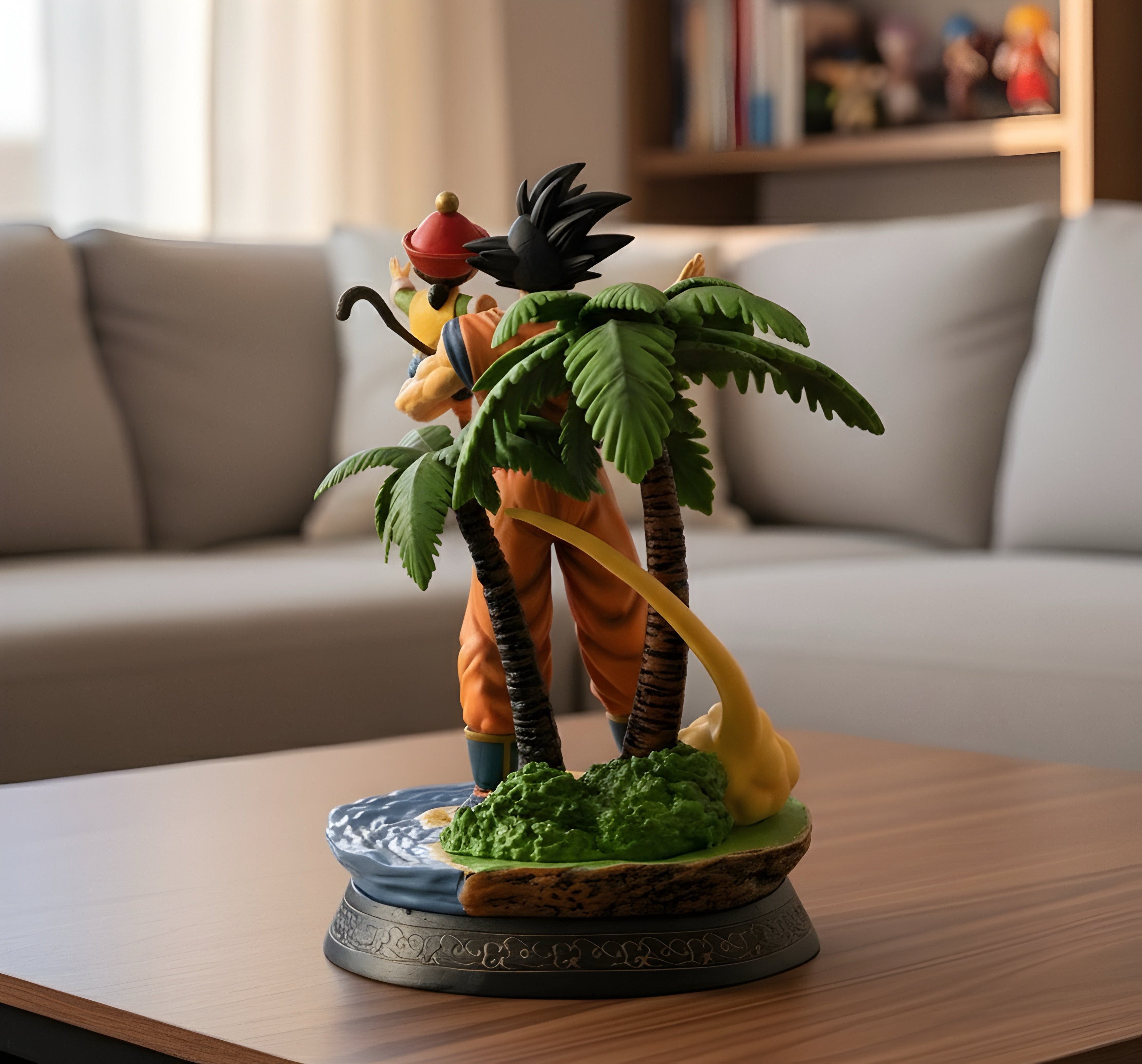 Dragon Ball Z Legendary Heritage Goku & Gohan Figure - 9 Inch Collector's Edition