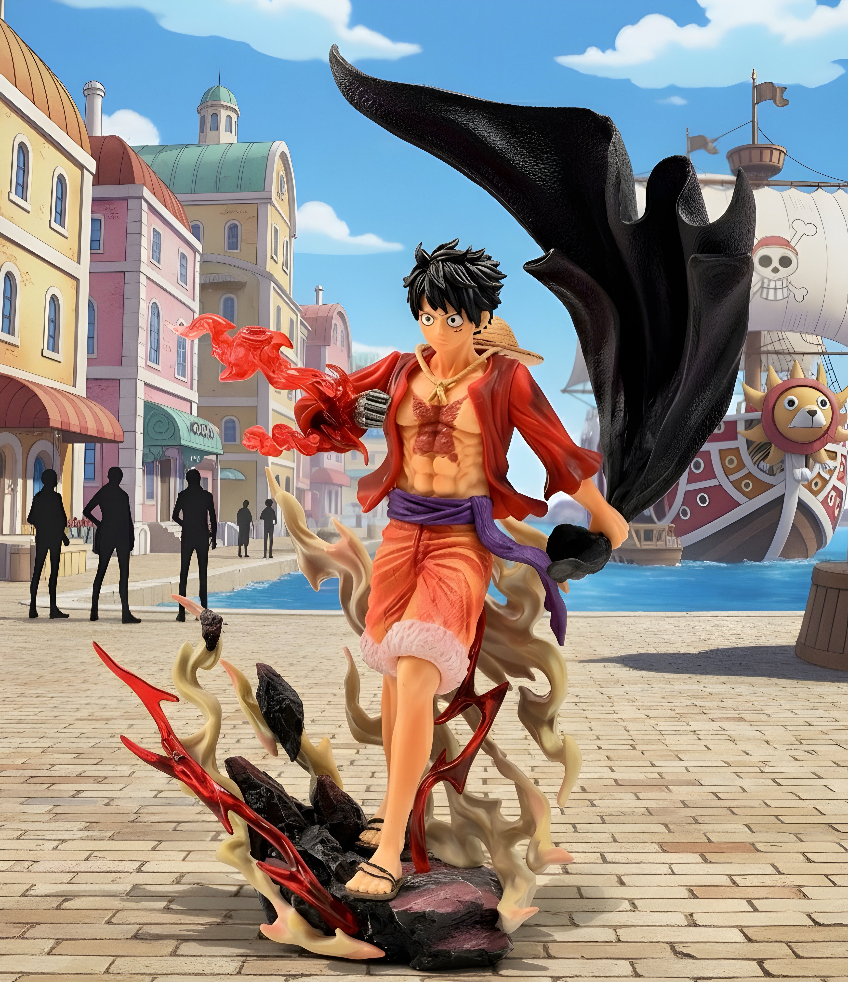 One Piece Monkey D. Luffy: Captain of the Straw Hats 12-Inch Figure