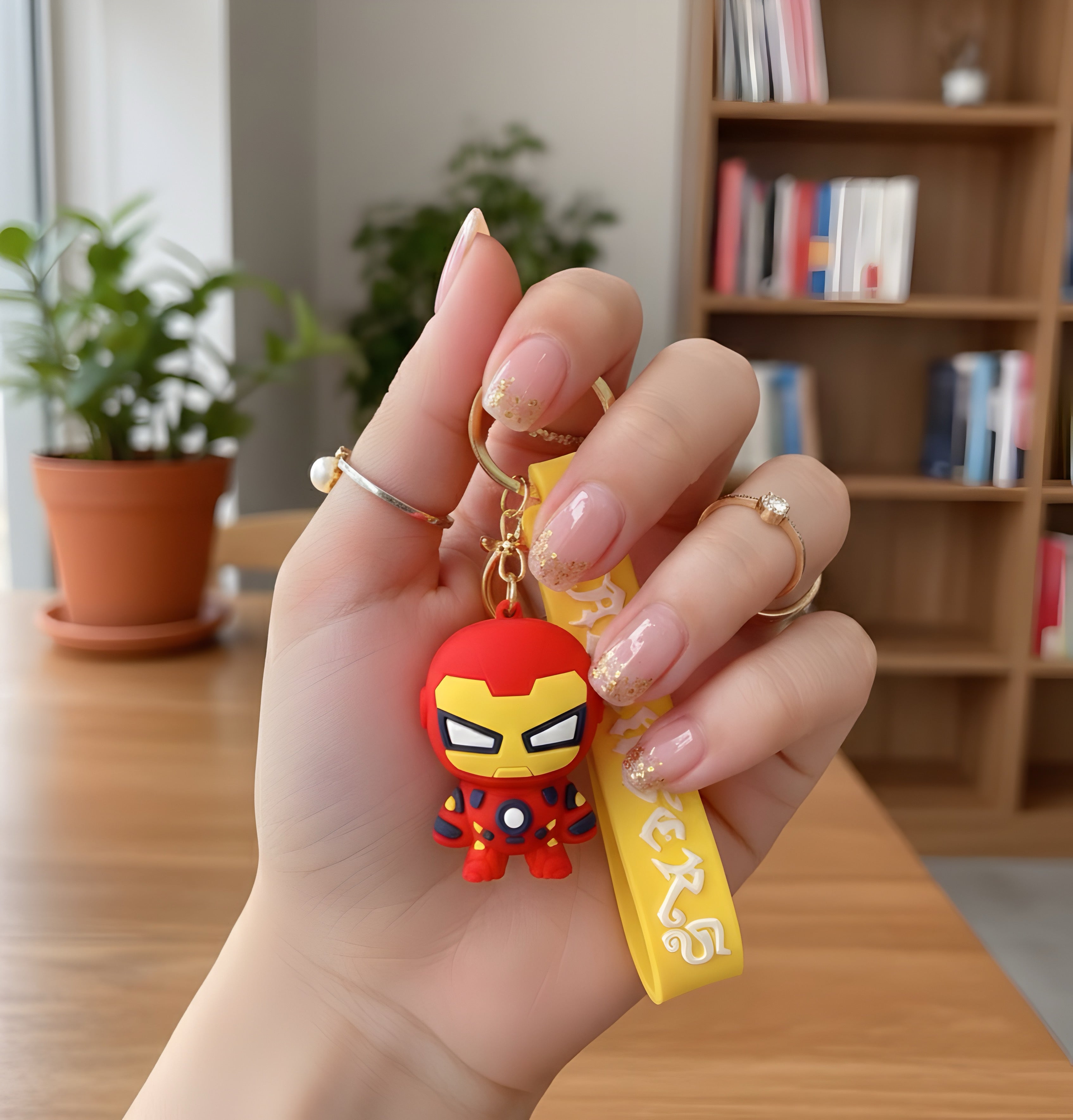 Iron Man Chibi MARVEL Silicone Keyring