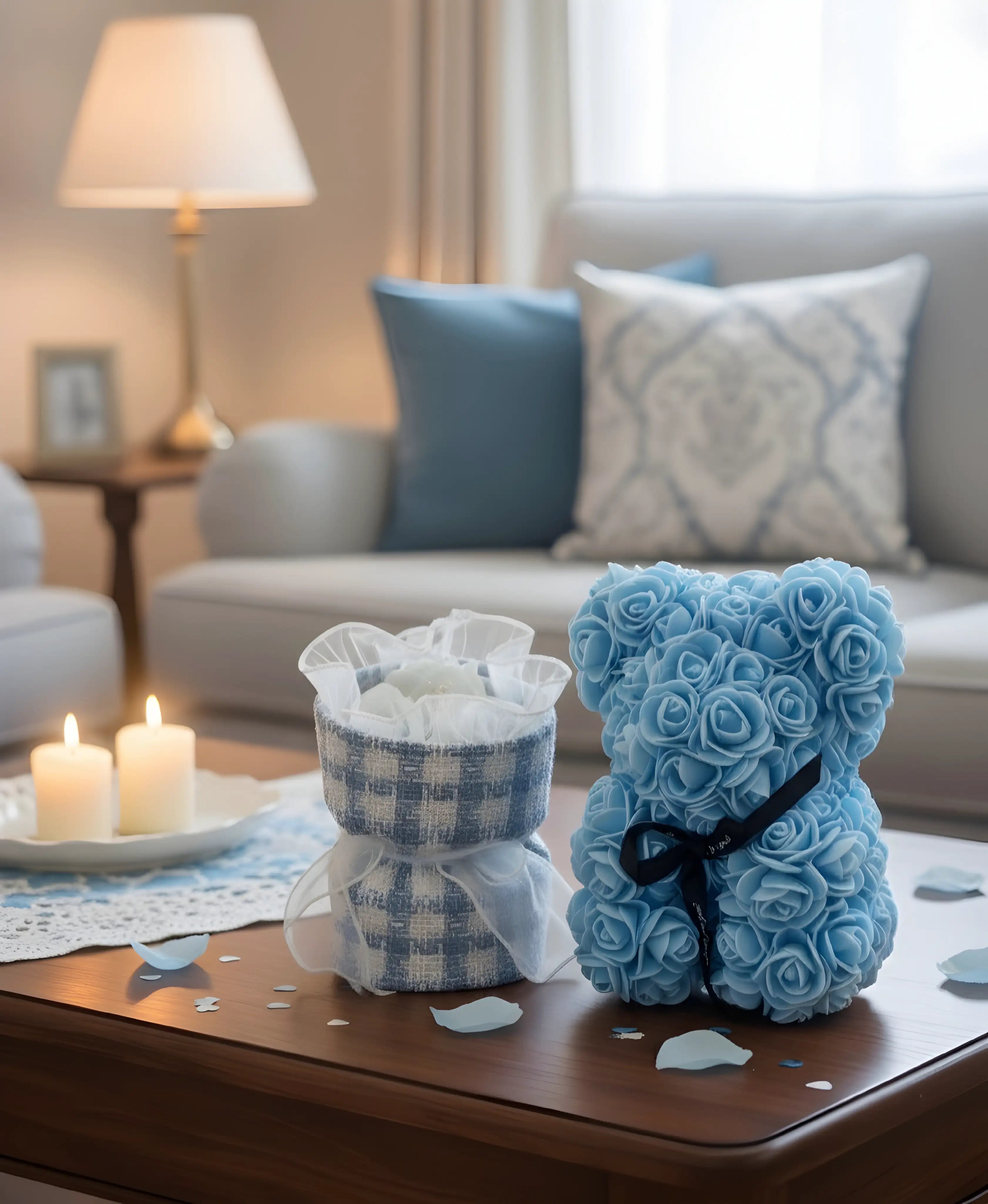 Sapphire Eternal Rose Hamper: Signature Edition