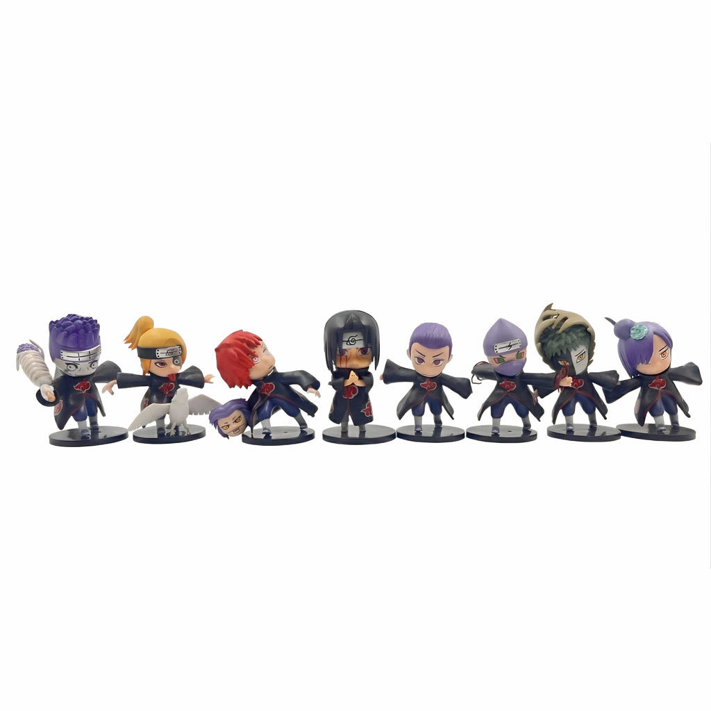 Akatsuki Member (Set of8) Action Figures - 10cm