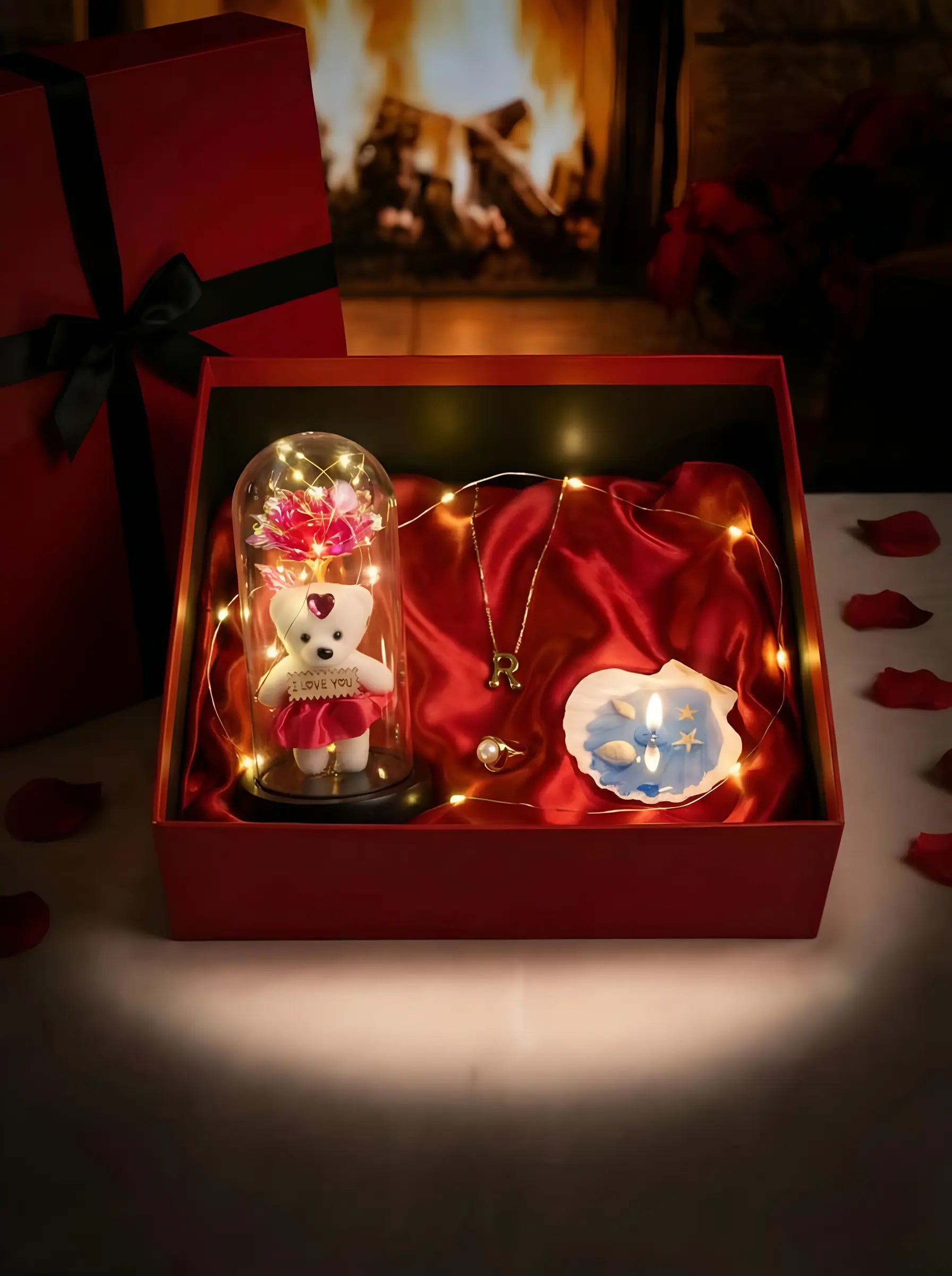 Build-Your-Own Gift Box: 3 Customizable Items – Premium Teddy Combo