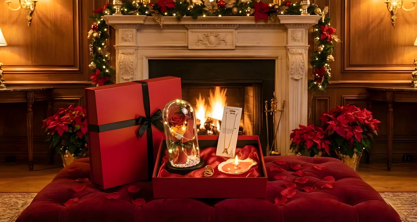 Build-Your-Own Gift Box: 3 Customizable Items – Classic Rose Combo