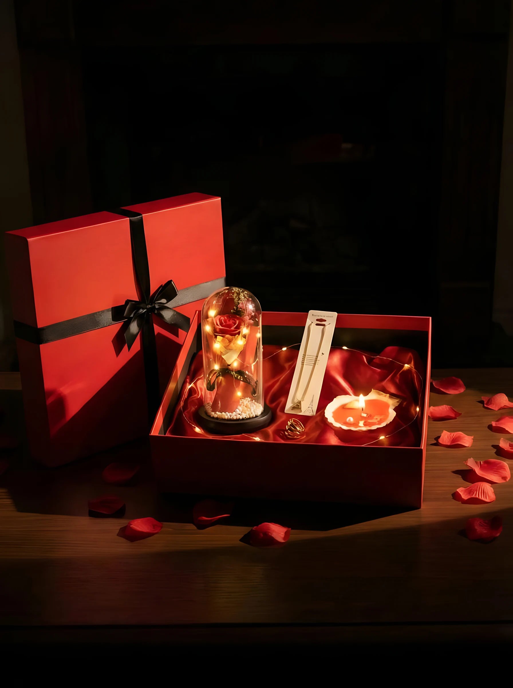 Build-Your-Own Gift Box: 3 Customizable Items – Classic Rose Combo