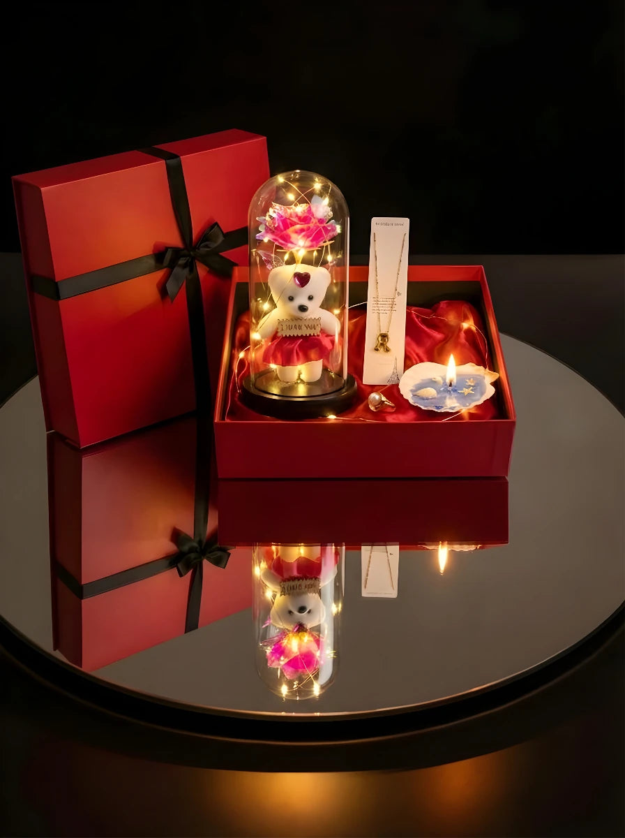 Build-Your-Own Gift Box: 3 Customizable Items – Premium Teddy Combo